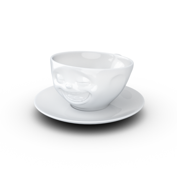 Laughing Beyaz Çay Fincan 200 ML