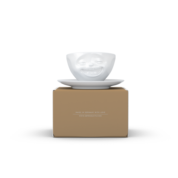 Laughing Beyaz Çay Fincan 200 ML
