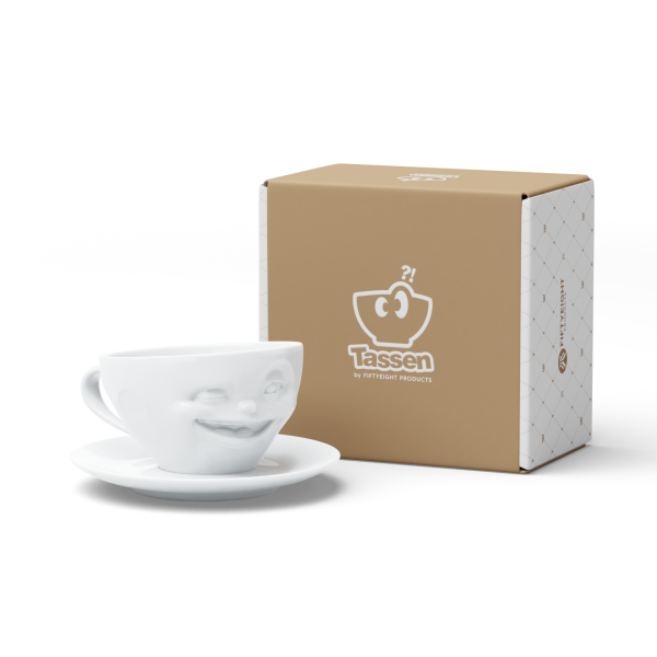 Winking Beyaz Çay Fincanı 200 ML
