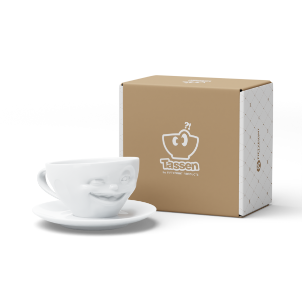 Winking Beyaz Çay Fincanı 200 ML