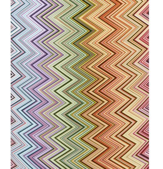 Jarris Kırmızı-Çok Renkli Silindir Puf 45x45 cm