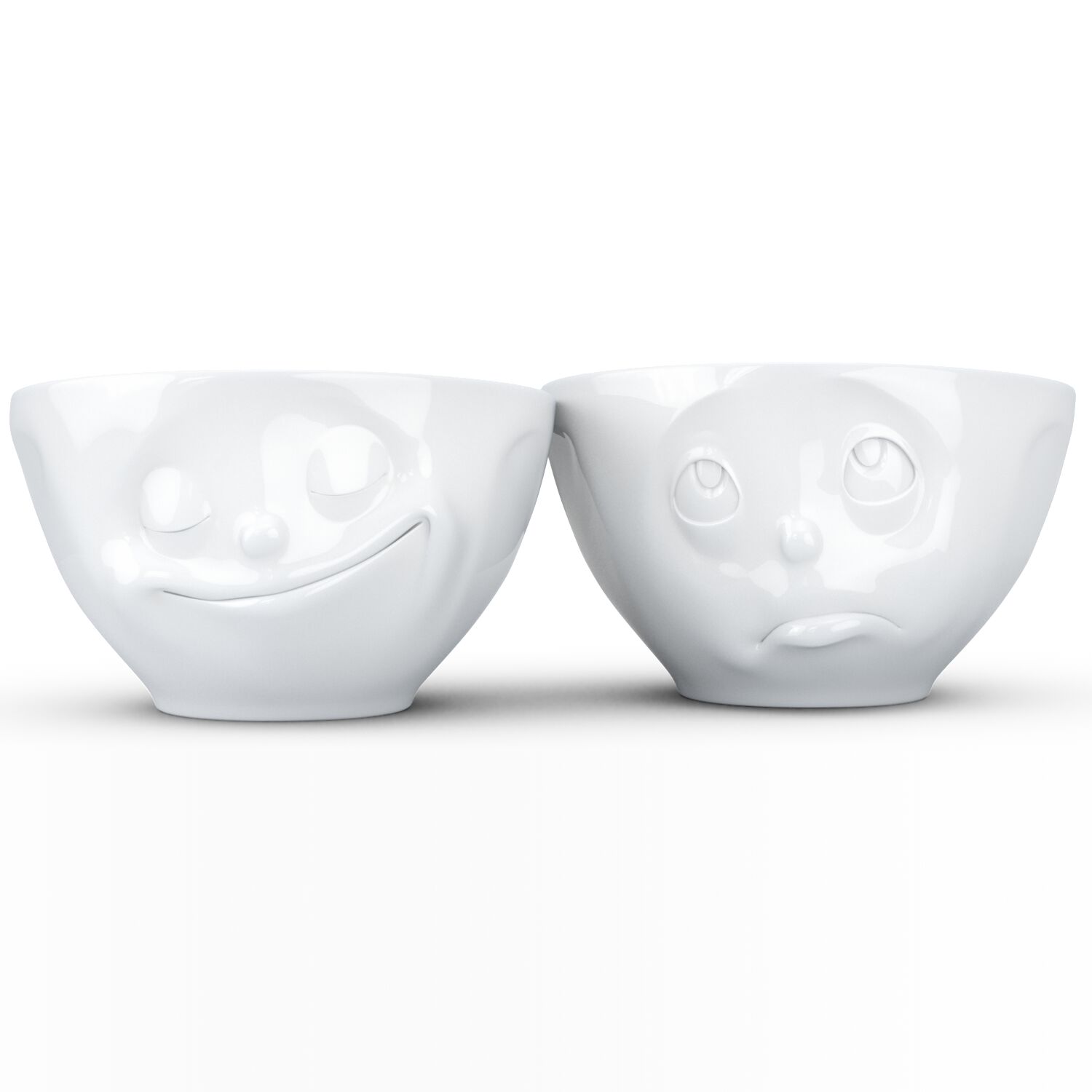 Happy & Oh Please Beyaz İkili Kase Set  200 ML