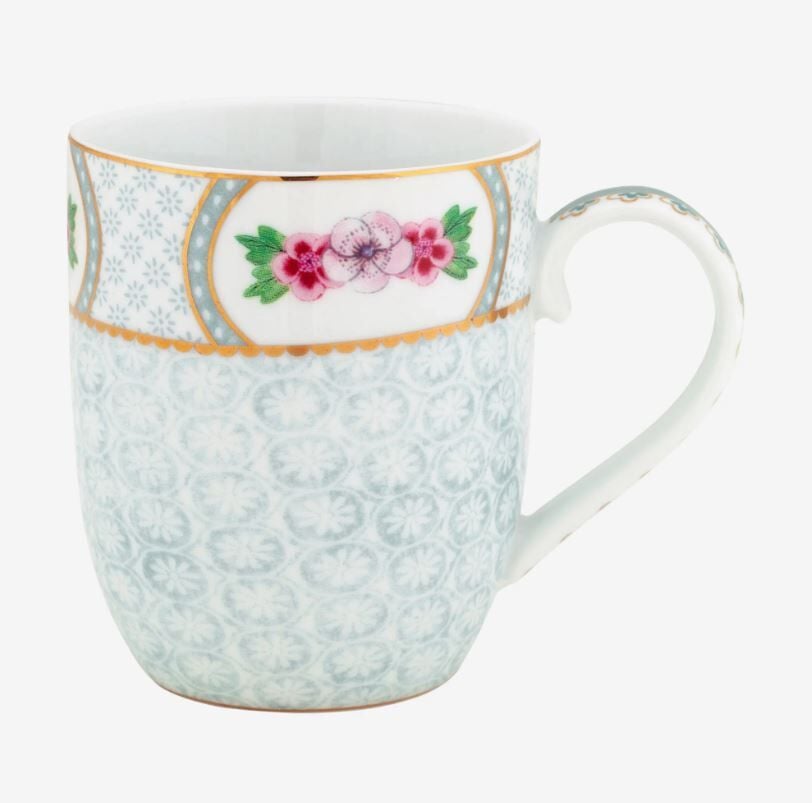 Blushing Birds Beyaz Küçük Mug 145 ml.