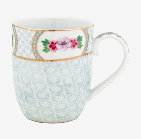 Blushing Birds Beyaz Küçük Mug 145 ml.