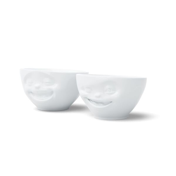 Laughing & Winking Beyaz İkili Kase 200 ML