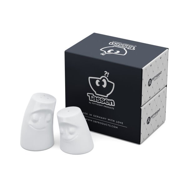 Cuddly & Cozy Beyaz Tuzluk-Biberlik Set