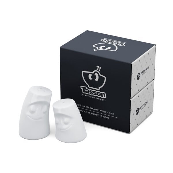 Cuddly & Cozy Beyaz Tuzluk-Biberlik Set