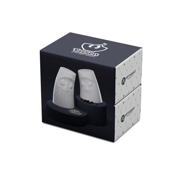 Cuddly & Cozy Beyaz Tuzluk-Biberlik Set