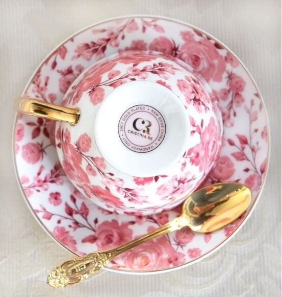 Teacup & Saucer Charlotte Rose