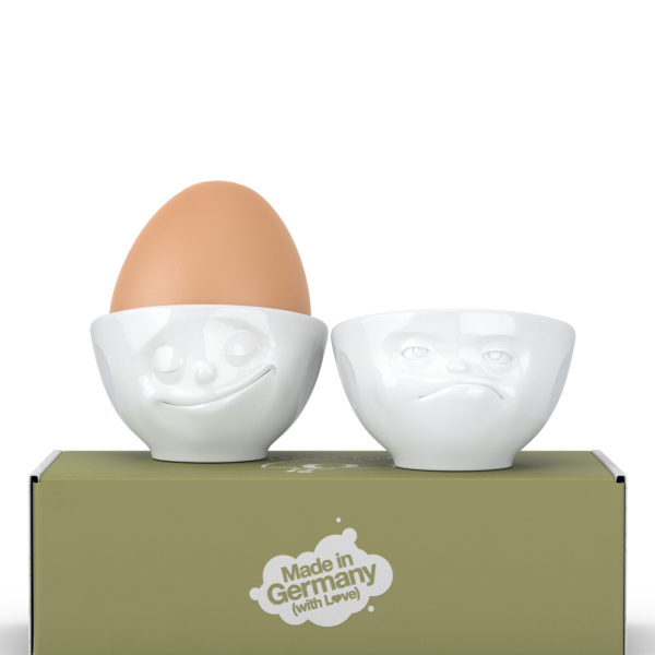 Happy & Hmpff Beyaz İkili Set Yumurtalık