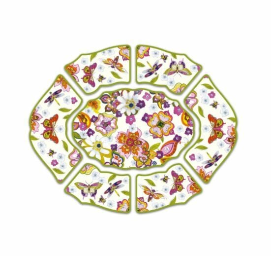 BACI MILANO NEW AMAZZONIA 7 PARÇA MEZE KASESİ KIRMIZI