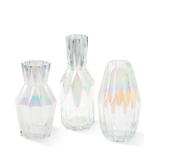 Vase Folds Glass Luster S