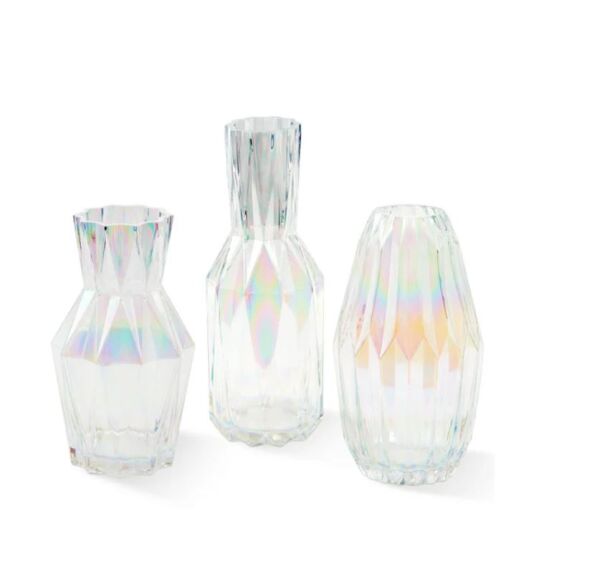 Vase Folds Glass Luster S