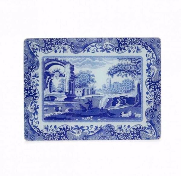 Blue Italian Cam kesme tahtası / Nihale