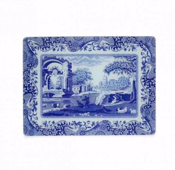 Blue Italian Cam kesme tahtası / Nihale