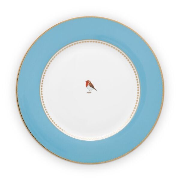 Love Bird Tabak 26,5 Cm, Mavi