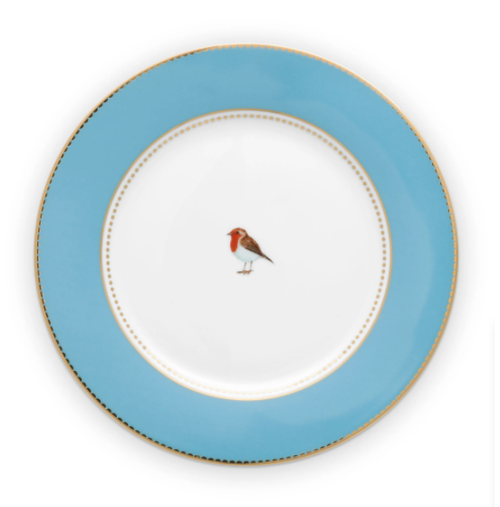 Love Bird Tabak 21 Cm, Mavi