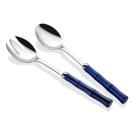 RIVADOSSI SANDRO Bamboo mavi salata servis seti