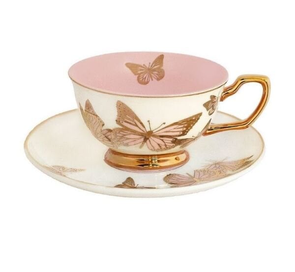 Chrysalis Çay Fincanı ve Tabağı