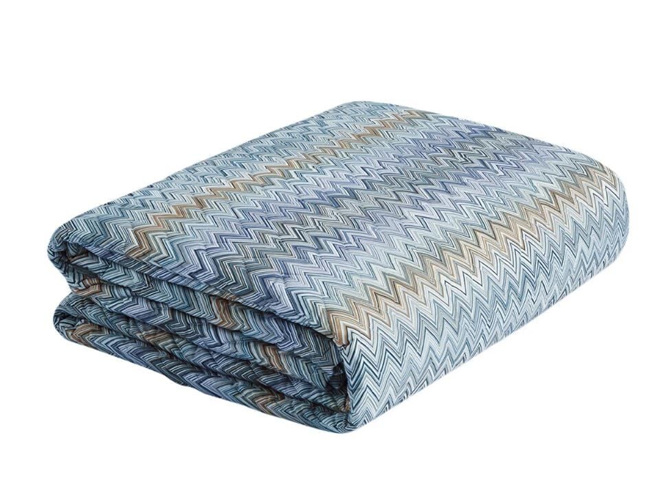 John_New Turkuaz Çok Renkli Yatak Örtüsü 260x270 cm