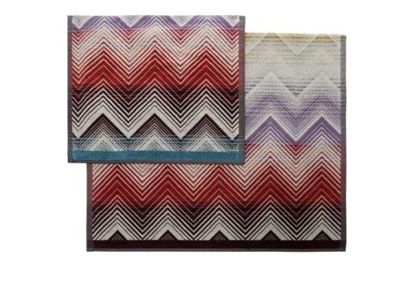 Marea Çok Renkli Zigzag Desenli Havlu Seti 2'li