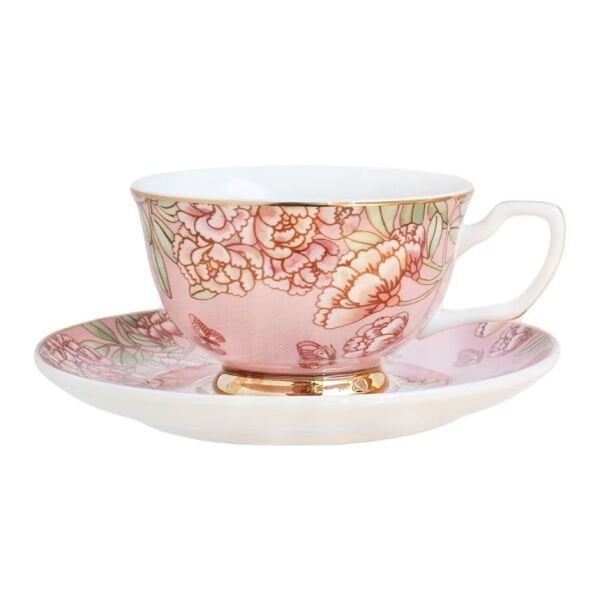 Teacup & Saucer Enchanted Butterfly