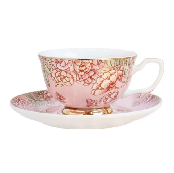 Teacup & Saucer Enchanted Butterfly