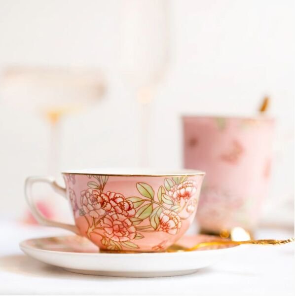 Teacup & Saucer Enchanted Butterfly