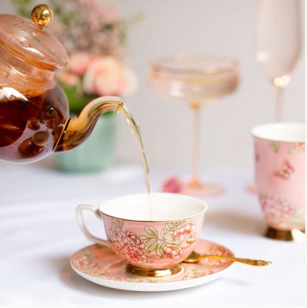 Teacup & Saucer Enchanted Butterfly