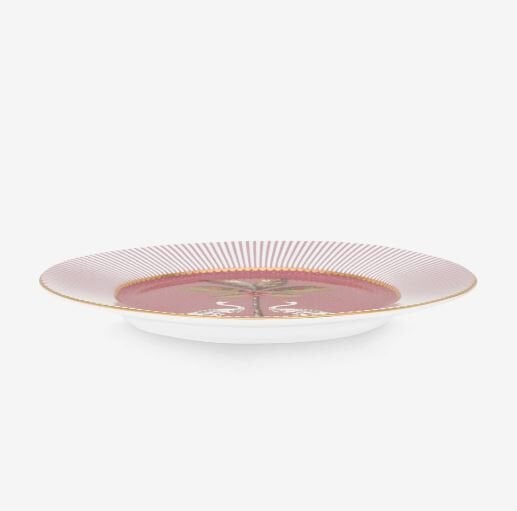 Pembe Porselen Pasta Tabağı 17 cm La Majorelle