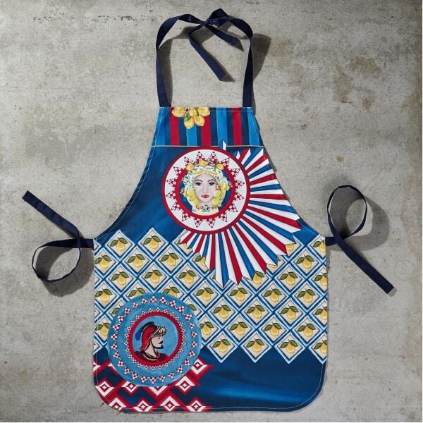 Positano Önlük Yüz Desenli 60*80 Cm