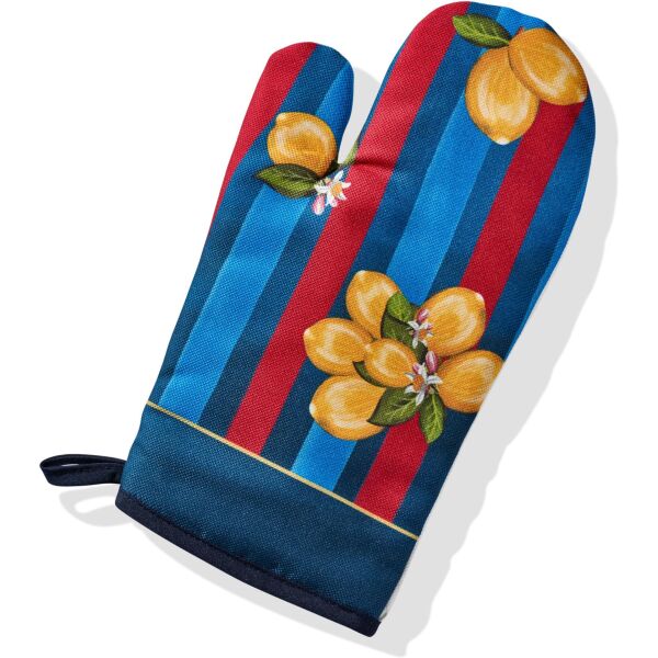 Positano Eldiven Mavi & Kırmızı 15*15 Cm