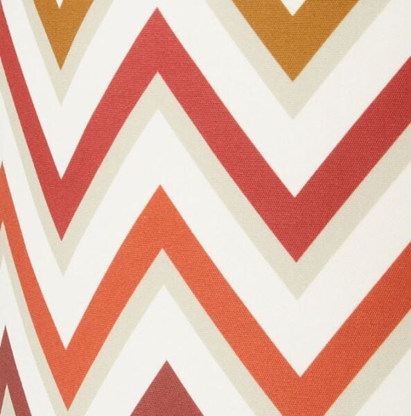 Watamu Kırmızı Çok Renkli Dış Mekan Silindir Puf 4 x30 cm