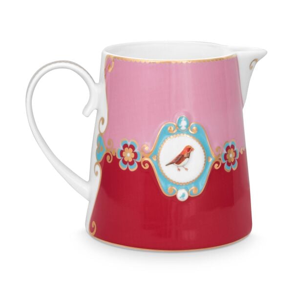 Love Bird Sürahi, Kırmızı / Pembe