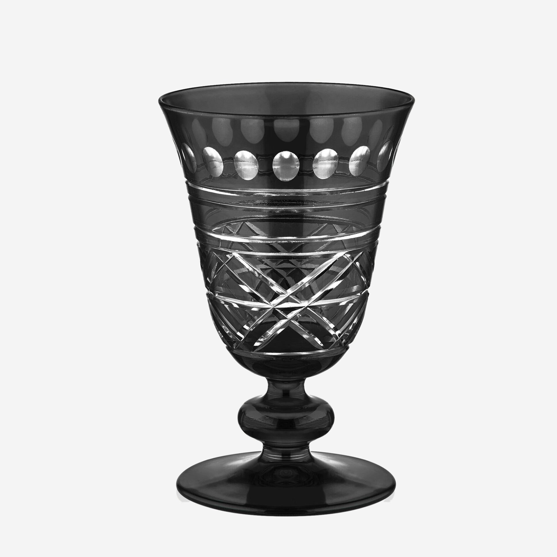 Siyah Cam Kadeh 200 ml