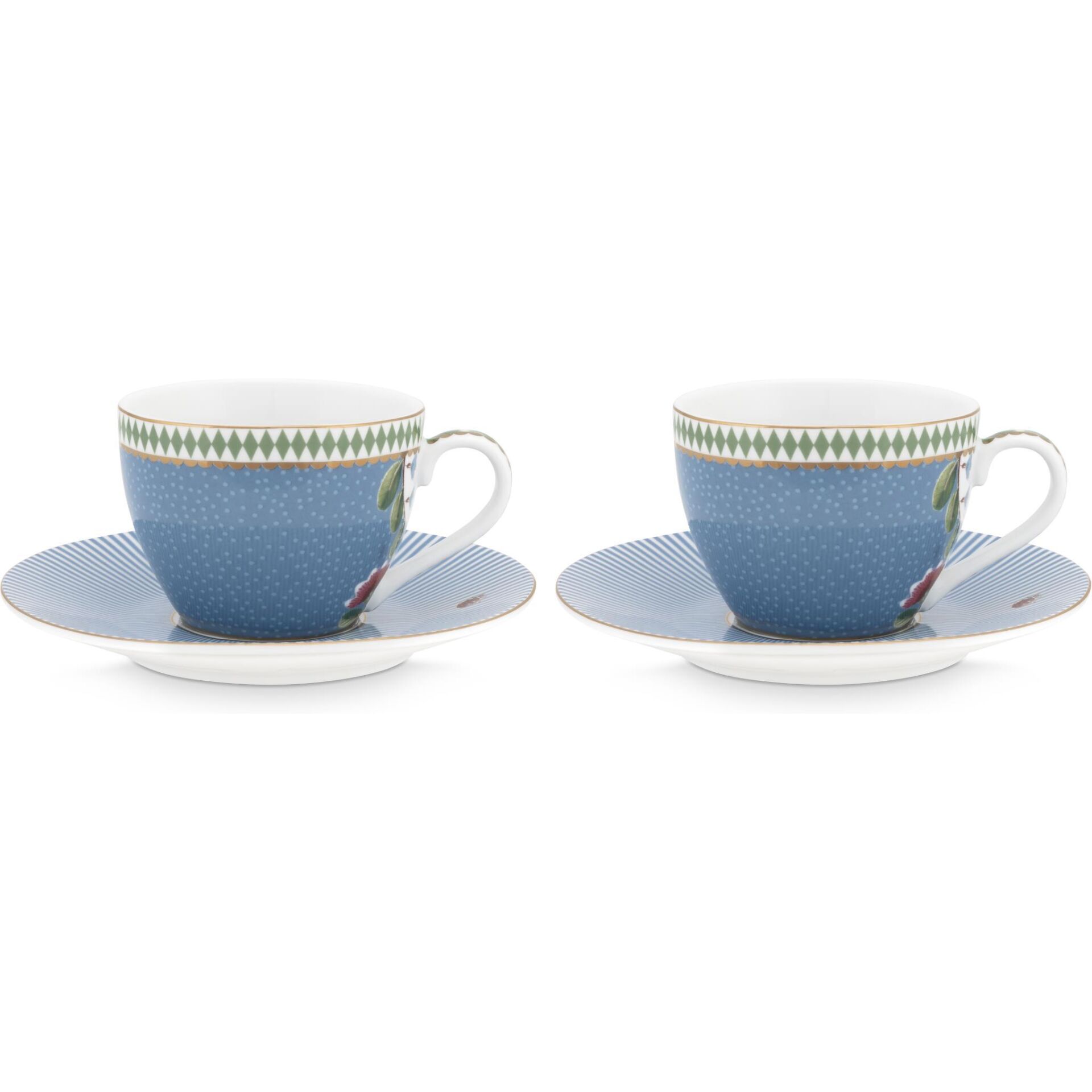 La Majorelle İkili Mavi Kahve Fincanı Seti 120 Ml