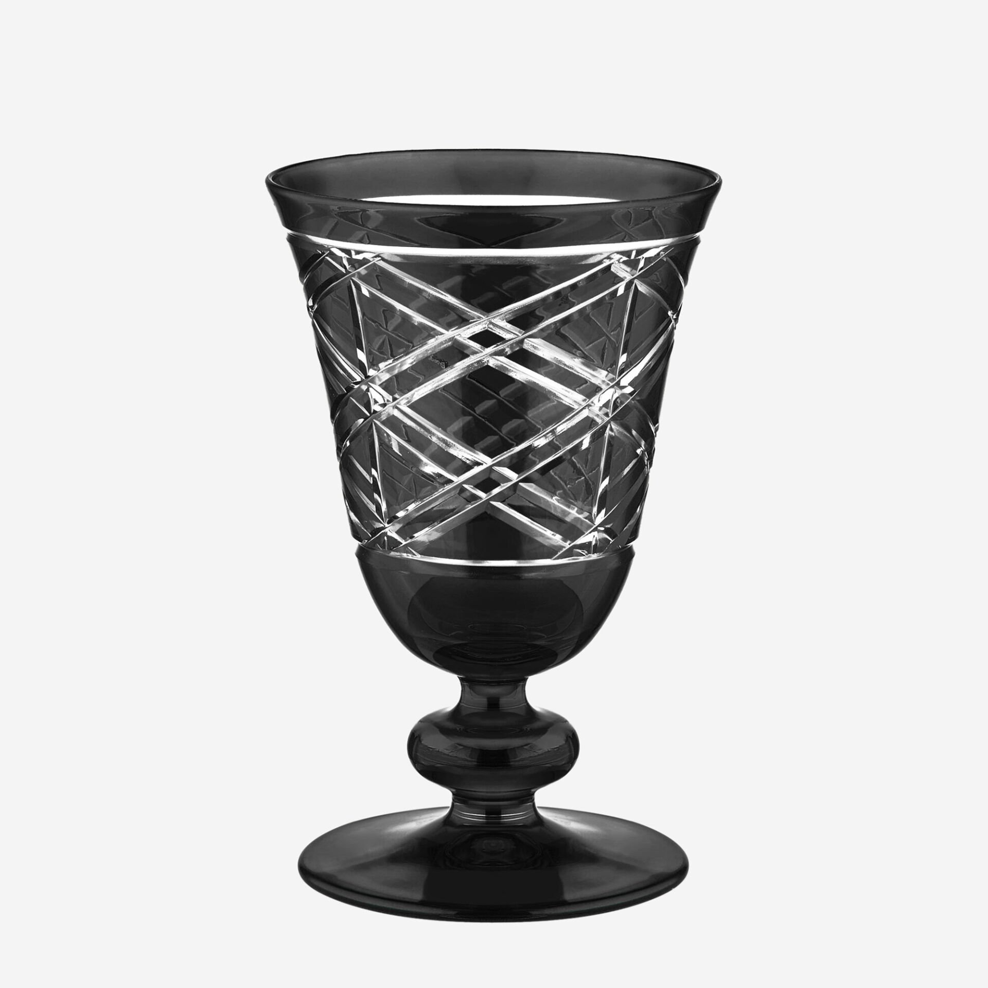 Siyah Cam Kadeh 200 ml