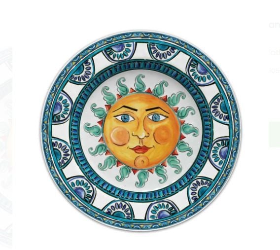 SICILY TATLI TABAĞI MAVİ 21 CM