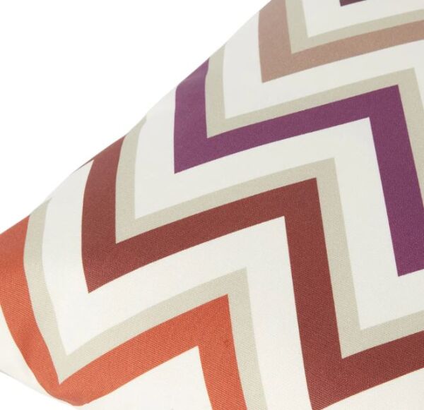 Watamu Outdoor Kırmızı Çok Renkli Dış Mekan Dekoratif Yastık 45x45 cm