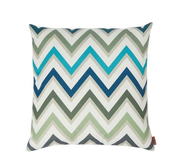Watamu Outdoor Açık Yeşil Çok Renkli Dış Mekan Dekoratif Yastık 45x45 cm