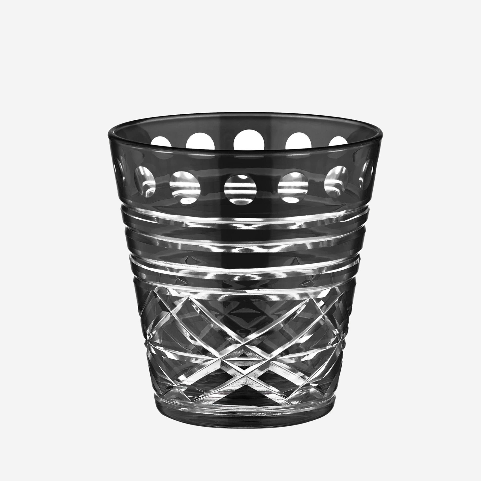 Siyah Cam SU BARDAĞI 250 ml