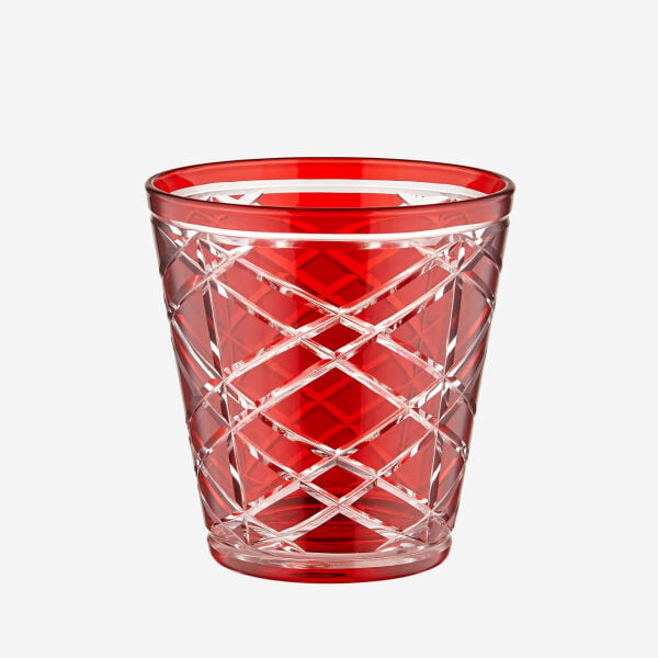 Kırmızı Cam SU BARDAĞI 250 ml