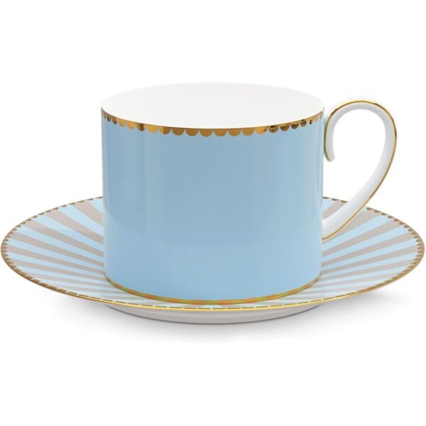 Love Bird Mavi Kahve Fincanı 125 ml.