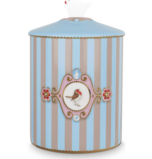 Love Bird Kırmızı Mavi Haki Küp 1300 ml.