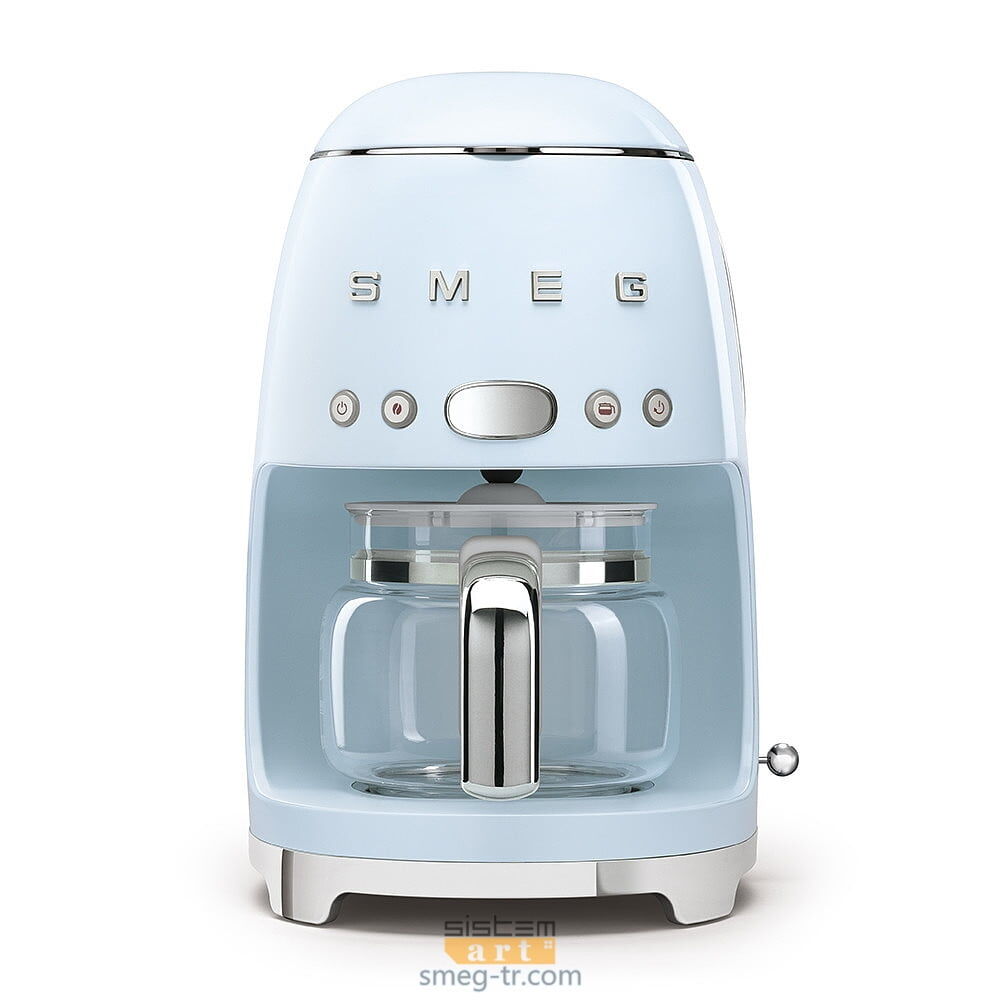 FİLTRE KAHVE MAKİNESİ , 50'S STYLE , PASTEL MAVİ