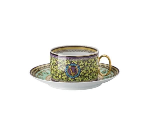 Barocco Mosaic Çay Fincan-Tabak