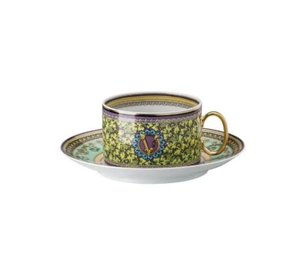 Barocco Mosaic Çay Fincan-Tabak