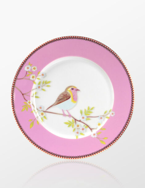 Pip Pembe Kahvaltı Tabağı 21 cm
