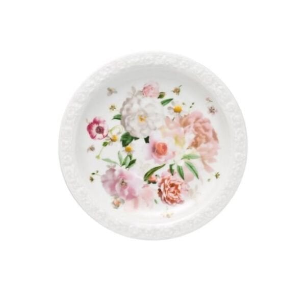 Maria Pink Rose Çay Tabağı