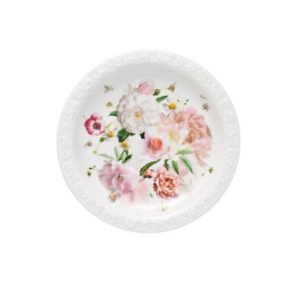 Maria Pink Rose Çay Tabağı